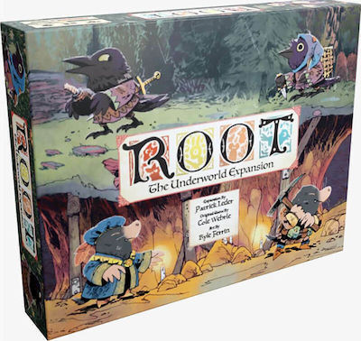 Leder Games Επέκταση Παιχνιδιού Root The Underworld για 1-6 Παίκτες 10+ Ετών