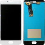 Mobile Phone Screen Replacement with Touch Mechanism for Meizu M5 Note (White)