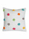 Nef-Nef Homeware Παιδικό Διακοσμητικό Μαξιλάρι Rainbow Λευκό 45x45εκ.