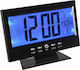 DS-8082 Μαύρο Tabletop Digital Clock with Alarm