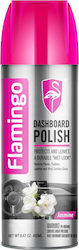 Flamingo Spray Polishing for Interior Plastics - Dashboard with Scent Jasmine Dashboard Polish 450ml 14285