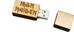 Woodseason Iron Maiden 16GB USB 3.0 Stick Καφέ