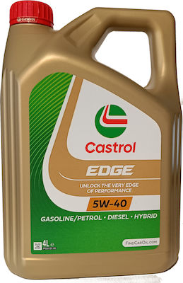 Castrol Синтетичен Моторно масло за автомобили Edge Titanium FST 5W-40 C3 4лт