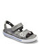 Crocs Crocband II Children's Anatomical Beach Shoes Gray