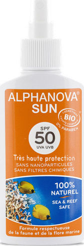 Alphanova Waterproof Kids Sunscreen Spray SPF50 125ml