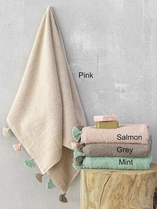 Palamaiki Bath Towel Margot 70x140cm. Salmon