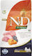 Farmina N&D Pumpkin Adult Mini 0.8kg Dry Food Grain-Free & Gluten-Free for Adult Small Breed Dogs with Lamb and Pumpkin