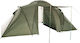 Mil-Tec Tent 2 Plus Camping Tent Igloo Khaki 3 Seasons for 4 People