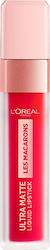 L'Oreal Paris Les Macarons Ultra Matte Ruj Lichid L'Oreal Paris Les Macarons Ultra Matte Ruj Lichid