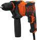 Black & Decker Impact Drill 550W with 2x drills 6mm