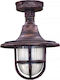 Heronia LP-700CE Outdoor Hanging Ceiling Light E27 in Copper Color 11-0146