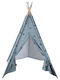 Atmosphera Kids Indian Teepee Play Tent Blue