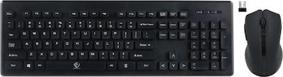 Rebeltec Millenium Fără fir Set tastatură și mouse Engleză US