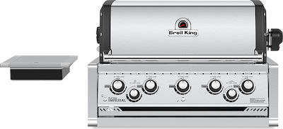 Broil King Imperial S 590 Ψησταριά Υγραερίου Σχάρας 81x49εκ. με 5 Εστίες 16kW και Πλαϊνό Μάτι