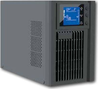 C1K-1000VA UPS On-Line with 2 Schuko Power Plugs