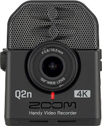 Zoom Βιντεοκάμερα @ 30fps Q2n-4K Senzație CMOS Stocare în Card de memorie cu Ecran 1.77" și HDMI
