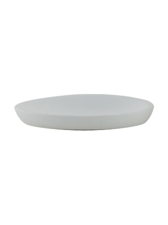 Nef-Nef Bath Pure Σαπουνοθήκη 023529 Soap Dish made of Resin White