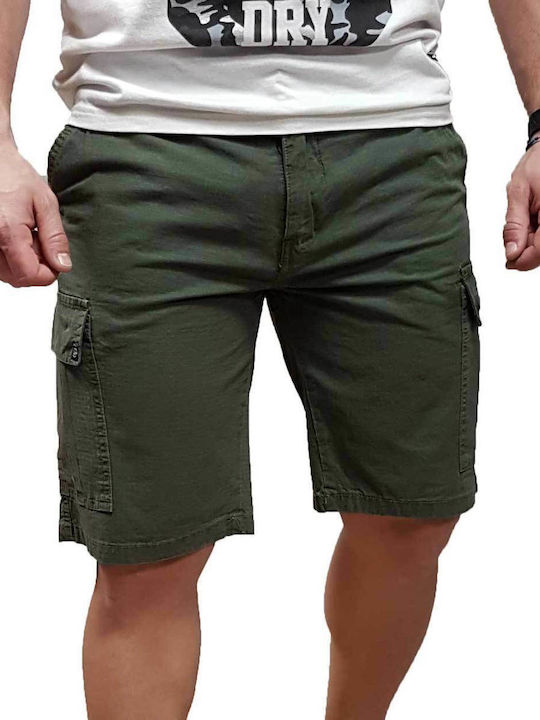 Basehit Men's Cargo Shorts Olive