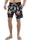 Emerson Men's Swimwear Bermuda Black Floral