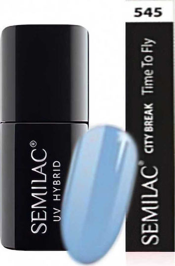 Semilac Classic Ημιμόνιμο Βερνίκι Νυχιών Time To Fly 545 7ml