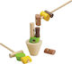 Board Game Stacking Logs for 1-2 Players 3+ Years Old (EN) Plan Toys