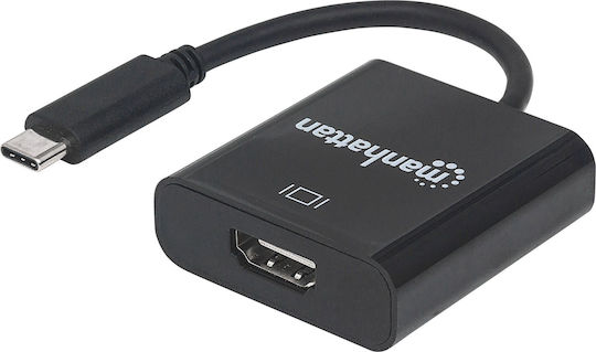 Manhattan Convertor USB-C Masculin în HDMI Feminin 1 Bucată 151788