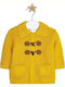 Kids Cardigan Knitted Yellow