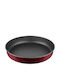 Pal Aluminum Round Baking Pan with Non-stick Coating Purple 30cm