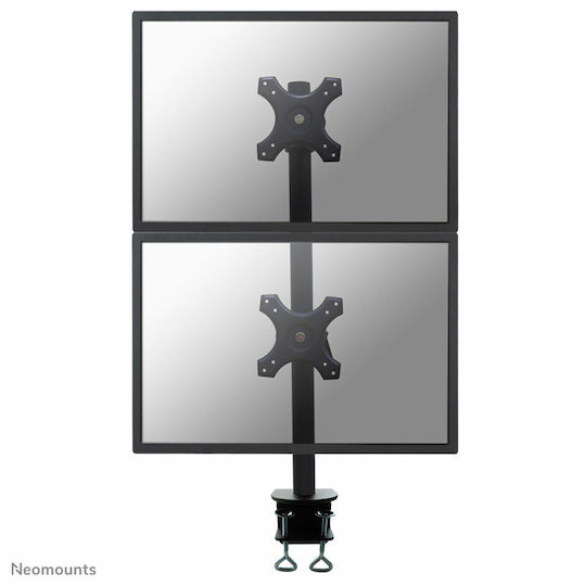 Newstar Stand Desk Mounted for 2 Monitors up to 27" with Arm (FPMA-D700DV)