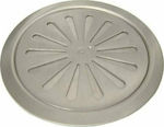 Round Inox drain grate Ø100 - 0161010