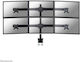 Newstar Stand Desk Mounted for 6 Monitors up to 27" (FPMA-D700D6)