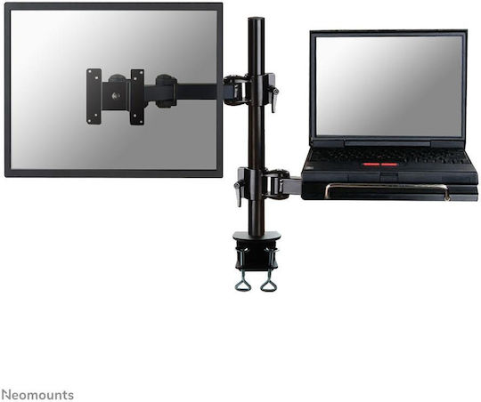 Newstar Стойка Монитор до 27" с Рамо Черна (FPMA-D960NOTEBOOK)