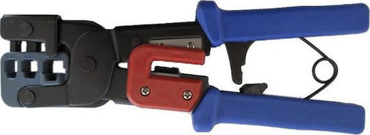 Lancom N162-04 Πρέσα Ακροδεκτών Δικτύου RJ12, RJ11, RJ45, RJ10 με Απογυμνωτή