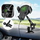 Rock W2 Pro 2 in 1 Qi Wireless Charger Gerätehalterung Auto mit verstellbaren Haken Schwarz
