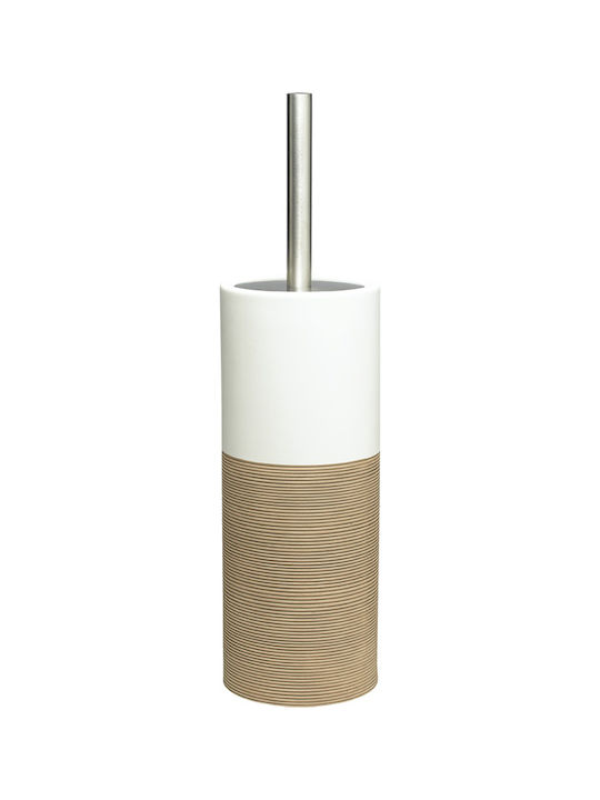 Sealskin Doppio Porcelain Toilet Brush Sand