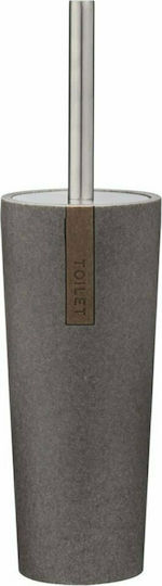 Sealskin Pierra 361870514 Plastic Toilet Brush Gray