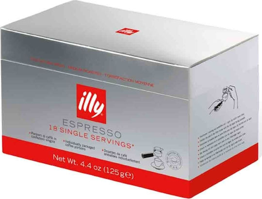 Illy Капсули Еспресо Mitaca MPS Medium Roast Съвместими с машина E.S.E. Pod 18капси