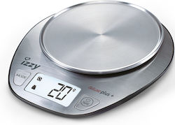 Izzy Deluxe Plus Ψηφιακή Ζυγαριά Κουζίνας 1gr/5kg Inox