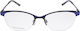 Vistan Metal Eyeglass Frame Navy Blue 2364 1