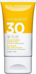 Clarins Dry Touch Cream UVA/UVB Sunscreen Cream Face SPF30 50ml Clarins Dry Touch Cream UVA/UVB Sunscreen Cream Face SPF30 50ml