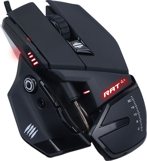 Mad Catz R.A.T. 4+ Gaming Ποντίκι 7200 DPI Μαύρο