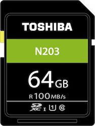 Toshiba N203 SDXC 64GB Klasse 10 U1 UHS-I Toshiba N203 SDXC 64GB Klasse 10 U1 UHS-I