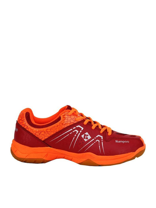 Kumpoo KH-16 Ανδρικά Παπούτσια Τένις για Όλα τα Γήπεδα Κόκκινα