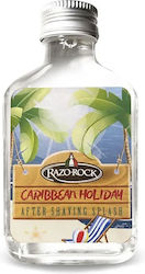 RazoRock Aftershave Toner Splash Caribbean Holiday Aftershave mit Aloe 100ml