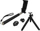Ultron Selfie Stick with Bluetooth / Remote Control Black