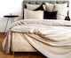SB Home Lusso Σετ Σεντόνια Υπέρδιπλα 250x280εκ. Taupe (4τμχ)