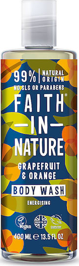 Faith in Nature Bubble Bath Gel With Glycerin & Citrus Scent 400ml