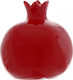 Iliadis Tabletop Lucky Charm Pomegranate Red Ceramic 10x11cm 1pcs