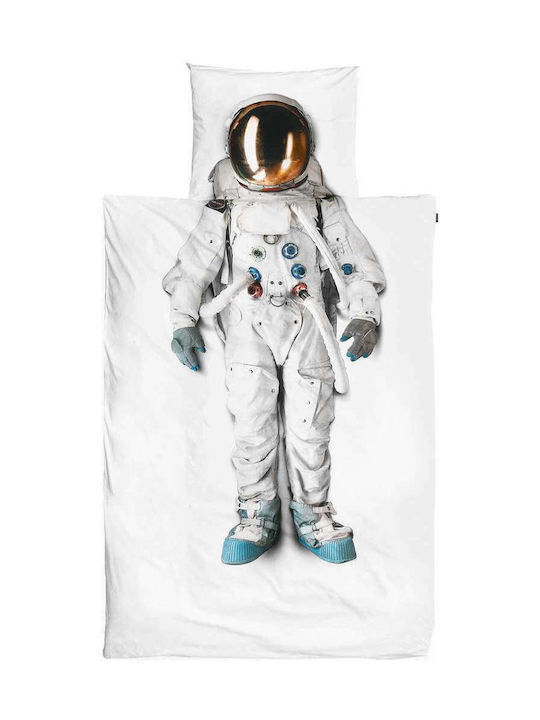 Snurk Astronaut Σετ Παιδική Παπλωματοθήκη Μονή ...