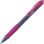 Pilot Στυλό Gel 0.7mm με Ροζ Mελάνι G-2